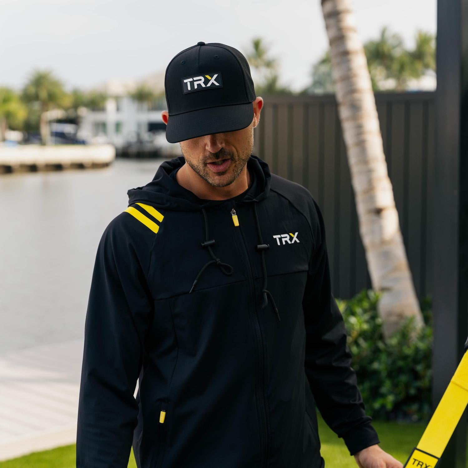 TRX UNISEX FULL-ZIP RAGLAN PERFORMANCE JACKET